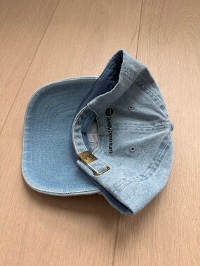 Spotify Denim Baseball Cap with Adjustable Strap